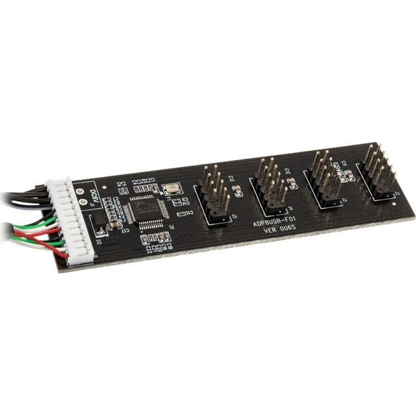 Kolink Wewnętrzny HUB 4x USB 2.0 60cm (ZUUS-365)