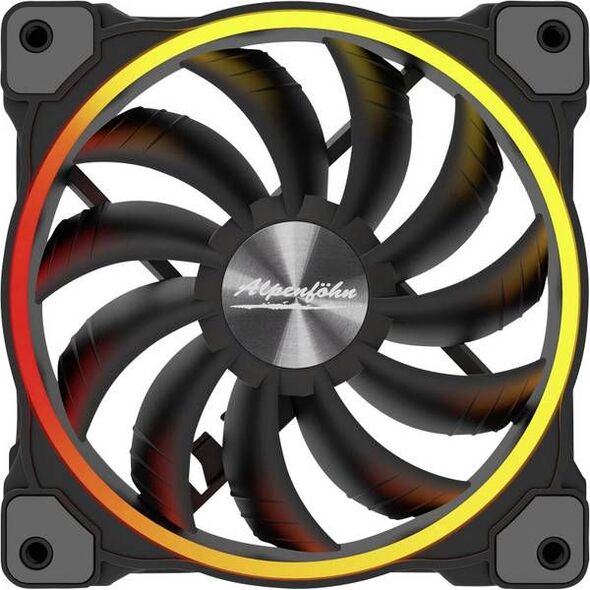 Wentylator Alpenfohn Wing Boost 3 ARGB 140mm 3-pack Czarne (84000000159)