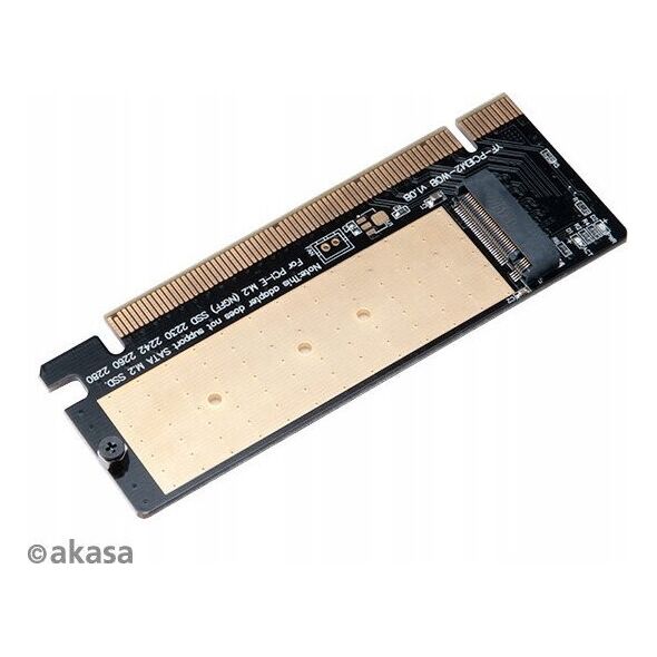 Akasa Akasa M.2 PCIe Adapter mit Kühler - schwarz