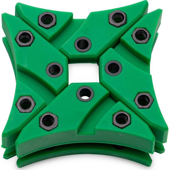 EK Water Blocks Narożniki wentylatorów 4szt. EK-Vardar X3M4 Zielone