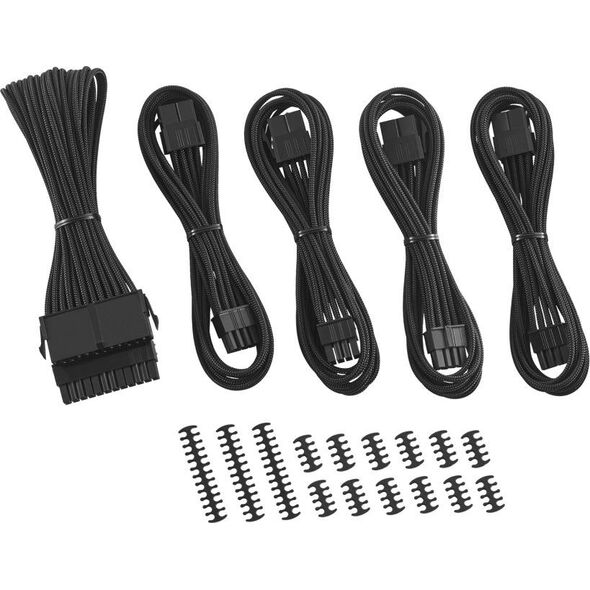 CableMod Zestaw kabli, Czarny (CM-CAB-CKIT-N88KK-R)
