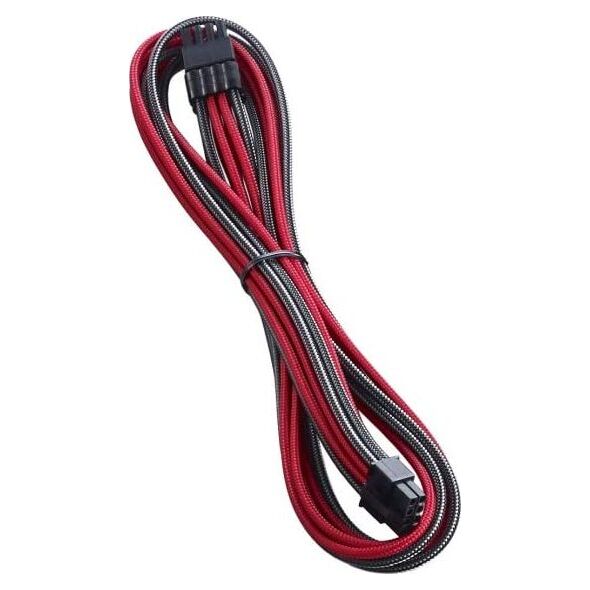 CableMod PCIe 8-pin - PCIe 8-pin, 0.6m, Czerwono-grafitowy (CM-PRTS-8PCI-N60KCR-3PK-R)