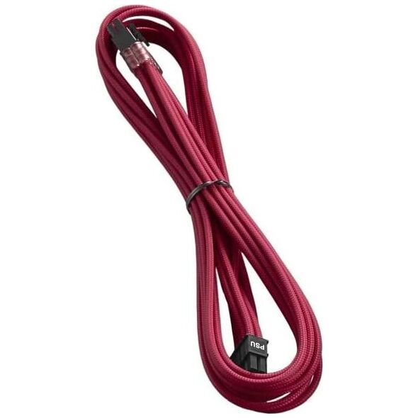 CableMod PCIe 8-pin - PCIe 8-pin, 0.6m, Czerwony (CM-PRTS-8PCI-N60KR-3PC-R)