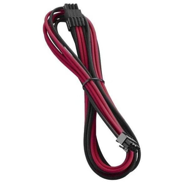 CableMod PCIe 8-pin - PCIe 8-pin, 0.6m, Czarno-czerwony (CM-PRTS-8PCI-N60KKR-3PK-R)