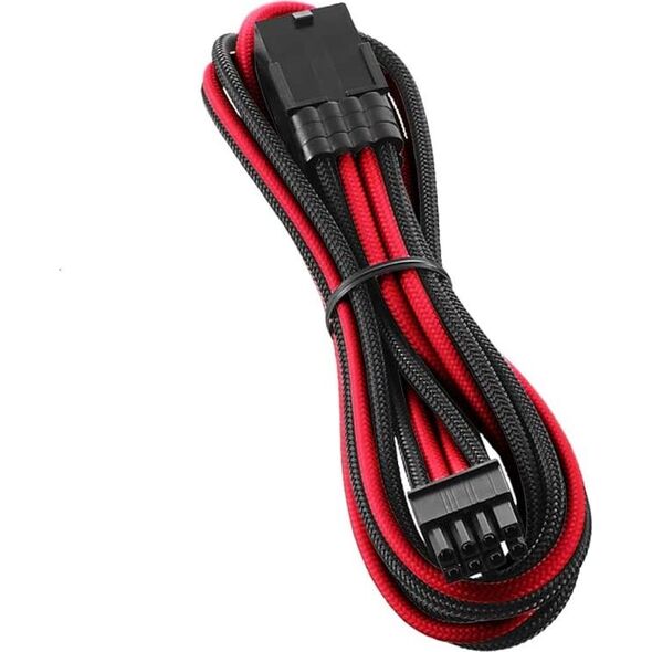 CableMod PCIe 8-pin - PCIe 8-pin, 0.45m, Czarno-czerwony (CM-PCAB-8PCI-N45KKR-3PK-R)
