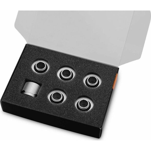 EK Water Blocks EK Water Blocks EK-Quantum Torque STC 12/16 - 6er-Pack, Satin Titanium