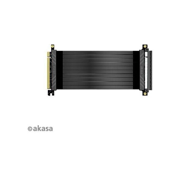 Akasa PCIe x16, 0.2m, Czarny (AK-CBPE01-20B)