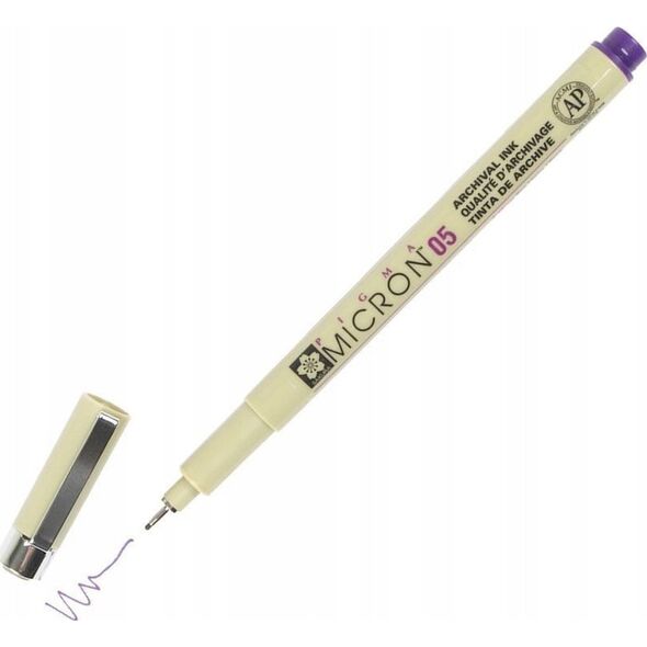 BRUYNZEEL SAKURA Sakura Pigma 05 Micron Fineliner 24 Purple 0,45mm 8702398 84511357808