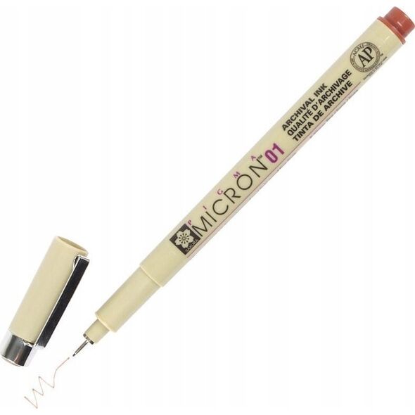 BRUYNZEEL SAKURA Sakura Pigma 01 Micron Fineliner 12 Καφέ 0,25mm 8702425 84511326309