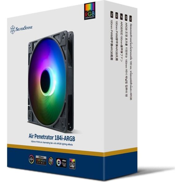 Wentylator SilverStone Air Penetrator 184i ARGB (SST-AP184i-ARGB)
