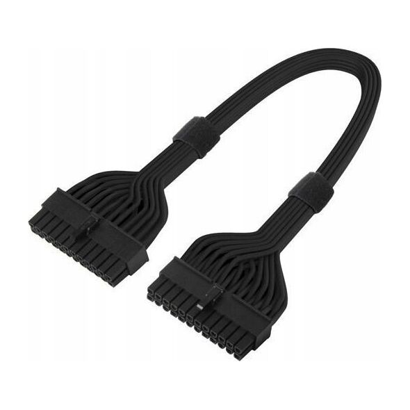 Kabel zasilający SilverStone Silverstone 24 Pin ATX zu 24 Pin Kabel 350mm - schwarz