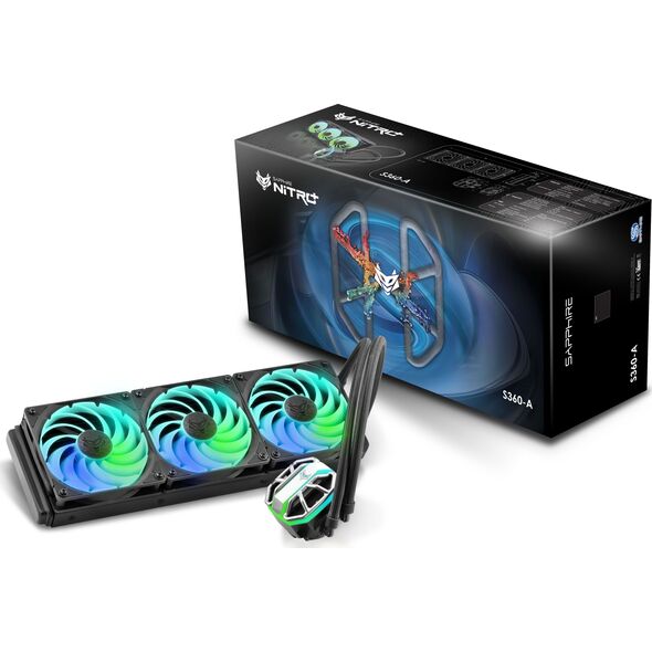 Chłodzenie wodne Sapphire Nitro+ S360-A (4N005-02-20G)