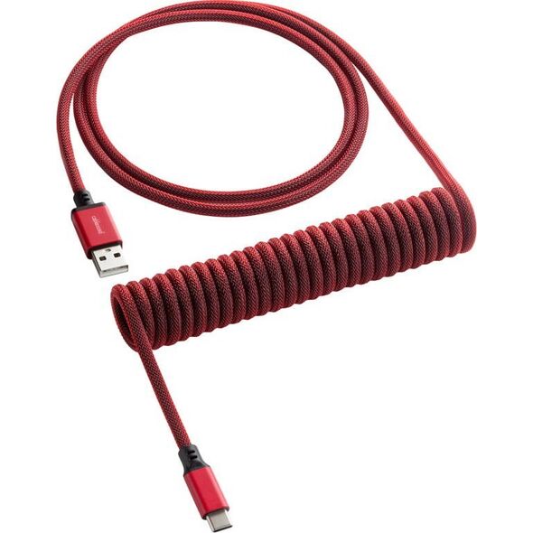 Kabel USB CableMod USB-C - USB-A 1.5 m Czerwony (CM-CKCA-CR-KR150KR-R)
