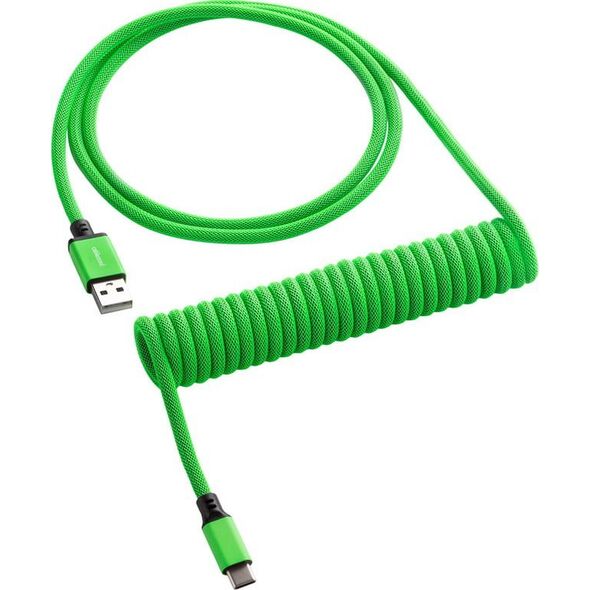 Kabel USB CableMod USB-C - USB-A 1.5 m Zielony (CM-CKCA-CLG-KLG150KLG-R)