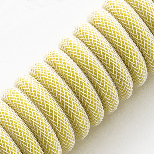 Kabel USB CableMod USB-A - USB-C 1.5 m Żółty (CM-PKCA-CWAW-YW150YW-R)