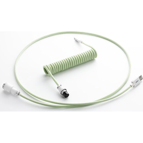 Kabel USB CableMod USB-A - USB-C 1.5 m Miętowy (CM-PKCA-CWAW-LGW150LGW-R)