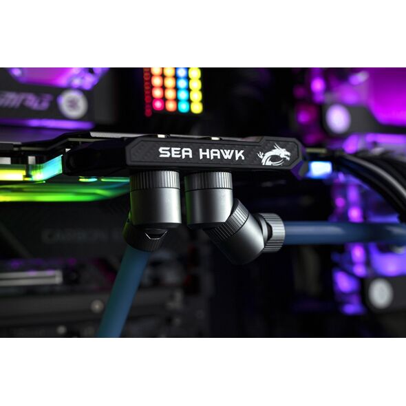 EK Water Blocks EK Water Blocks EK-Quantum Torque STC 12/16 Anschluss gerade G1/4 Zoll - Satin Titanium