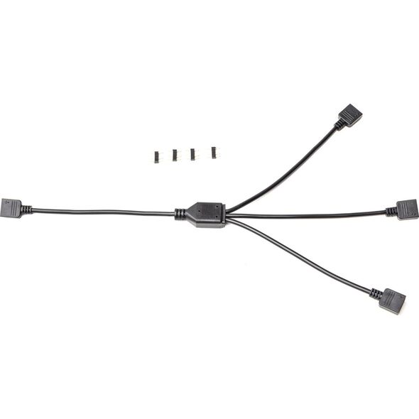 EK Water Blocks EK Water Blocks EK-Loop D-RGB Splitterkabel, 3-fach - schwarz