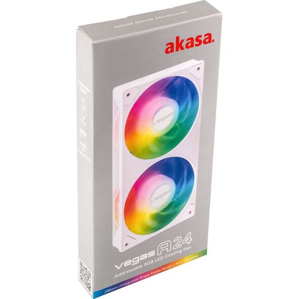 Wentylator Akasa Vegas A24 (AK-FN112-WH)