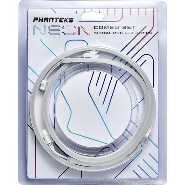 Phanteks PHANTEKS Neon Digital RGB LED-Strip, Combo-Set, 40 cm (2 Stück) - weiß