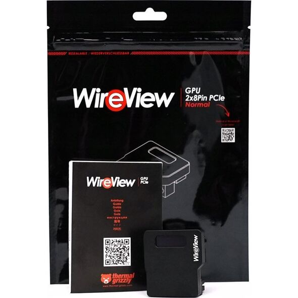 Thermal Grizzly Thermal Grizzly WireView GPU, 2x 8-Pin PCIe - Reverse