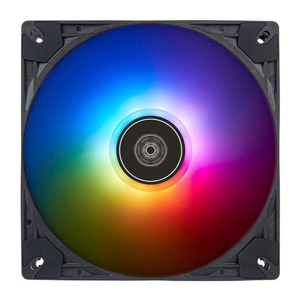 Wentylator SilverStone Vista 140 mm ARGB Czarny (SST-VS140B-ARGB)