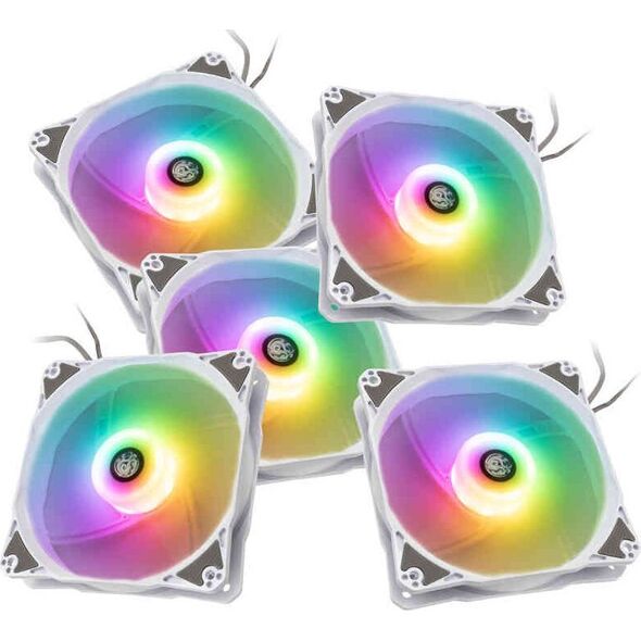 Wentylator BitsPower Notos 120 Digital RGB 5-pack (BPTA-FX1812NTWH-5)