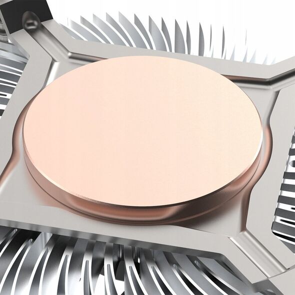 Chłodzenie CPU Akasa Akasa AK-CC6608BP01 Low Profile CPU-Khler - Sockel LGA 1700, 63,2 mm Hhe