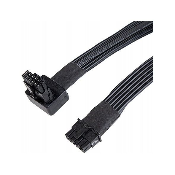 SilverStone Kabel Silverstone SST-PP14-90 kątowy adapter do zasilania kart graficznych 12VHPWR