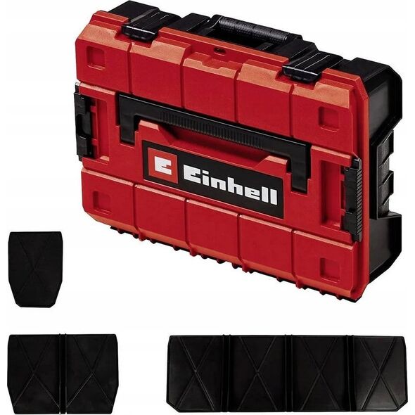Einhell Einhell System case E-Case SF incl. dividers, tool box (black/red, with dividers)