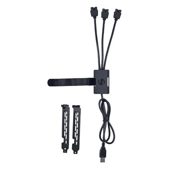 HUB USB Lian Li Lian Li PW-U2TPAB USB Hub - schwarz