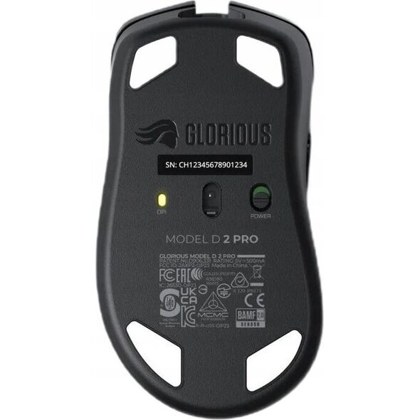 Mysz Triton Glorious Model D 2 PRO Wireless, 1K Polling - black