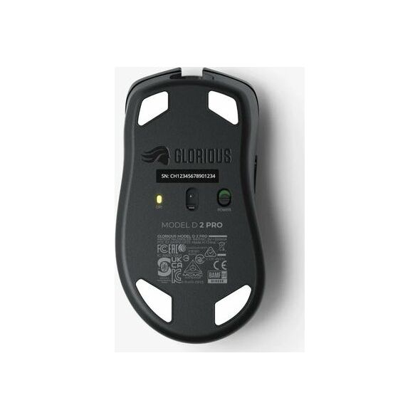 Mysz Triton Glorious Model D 2 PRO Wireless, 1K Polling - black