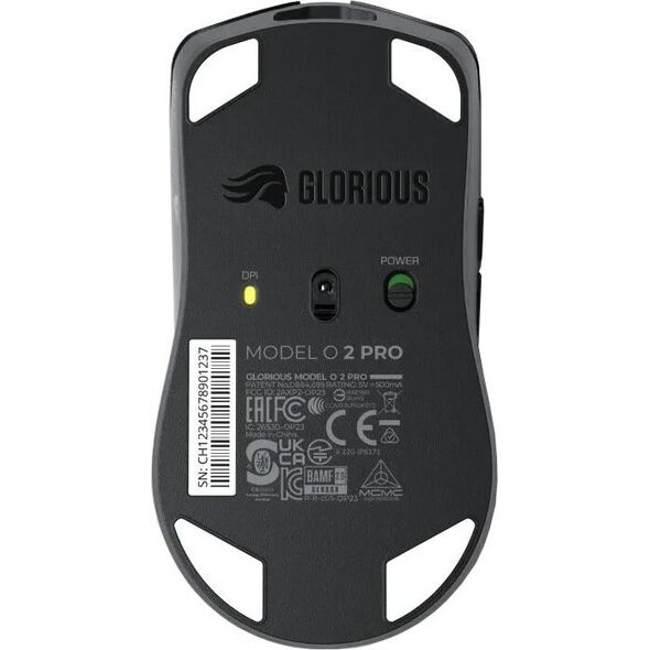 Mysz Triton Glorious Model O 2 PRO Wireless, 1K Polling - black