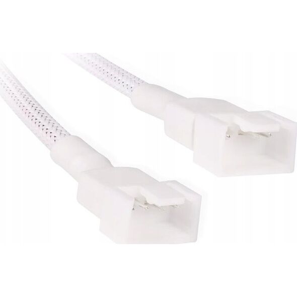 Kabel zasilający Alphacool Alphacool Y-Splitter 4-Pin auf 2x 4-Pin PWM 15cm - weiß