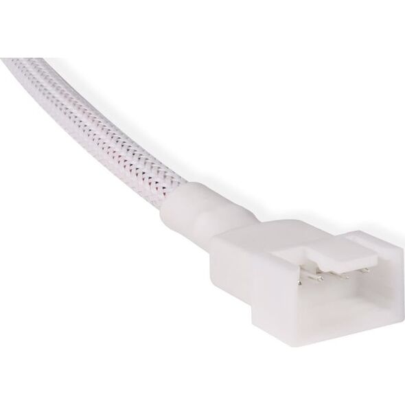 Kabel zasilający Alphacool Alphacool Y-Splitter 4-Pin auf 2x 4-Pin PWM 15cm - weiß