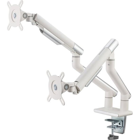 Alterzone Uchwyt biurkowy na 2 monitory 17" - 32" (ALZDARM17-32-W)