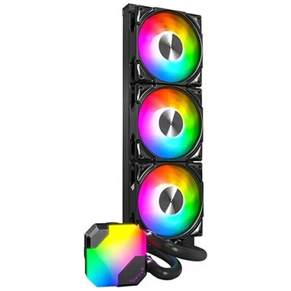 Chłodzenie wodne Montech Montech Hyper Flow ARGB AIO Wasserkühlung, schwarz - 360 mm
