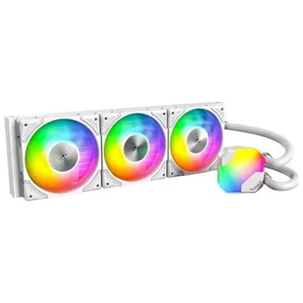 Chłodzenie wodne Montech Montech Hyper Flow ARGB AIO Wasserkühlung, weiß - 360 mm