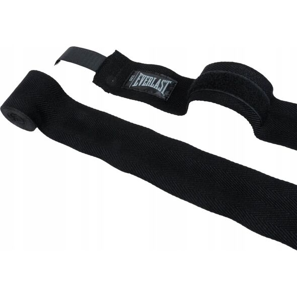 Everlast Tape Wraps Boxing Bandages Black Breathable Solid EVERLAST 305 cm 14241510 9283623180