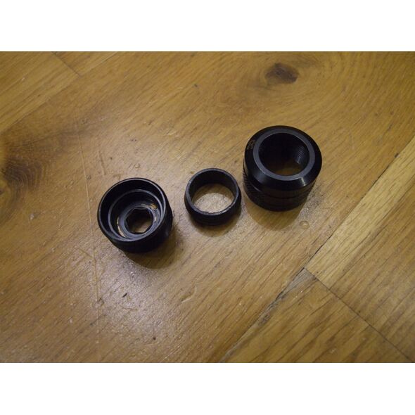 Alphacool Alphacool Eiszapfen Pro Anschluss 16mm Hardtube Fitting G1/4 - schwarz
