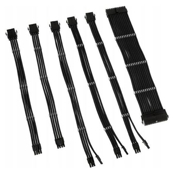 Kabel zasilający Kolink Kolink Core Adept Braided Cable Extension Kit - Black