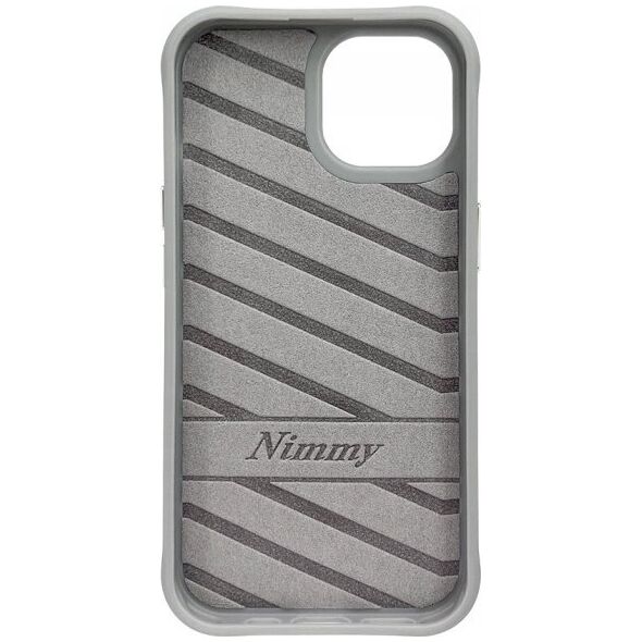 Nimmy iPhone 15 6.1" case gray/grey Cool&Cute 2.0 Bear