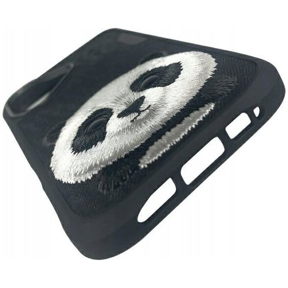 Nimmy case iPhone 16 6.1" black/black Big Eyed Pet 2.0 Panda