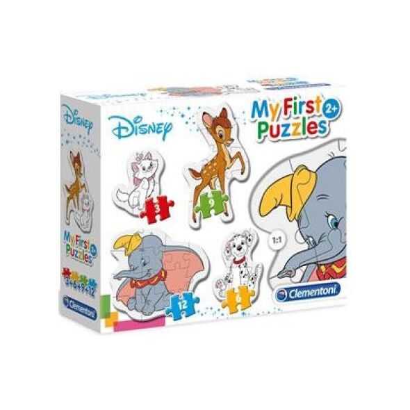 Clementoni Puzzle 3-6-9-12 Moje Pierwsze Puzzle Disney (20806)