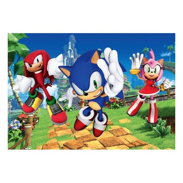 Clementoni CLE puzzle 104 SuperKolor Sonic 27256