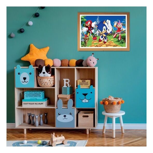 Clementoni CLE puzzle 104 SuperKolor Sonic 27256
