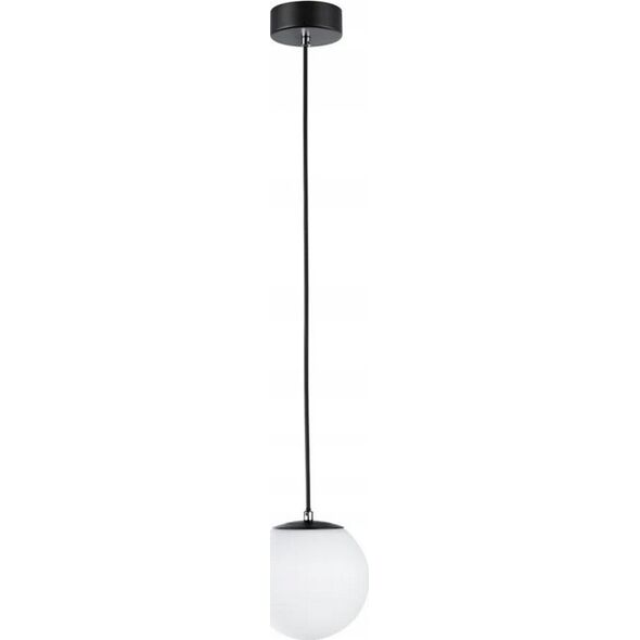 Lampa wisząca Paulmann Lampa wisząca łazienkowa GOVE LED 9W 900lm 3000K IP44 230V czarny matowy / metal /  szkło