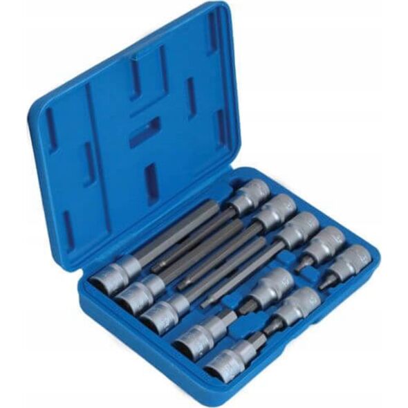SATA SATRA LONG HEX SOCKET KEYS 1/2" 12 pcs.