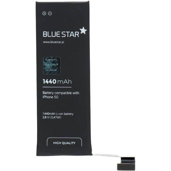 Bateria Partner Tele.com Bateria do iPhone 5 1440 mAh Polymer Blue Star HQ